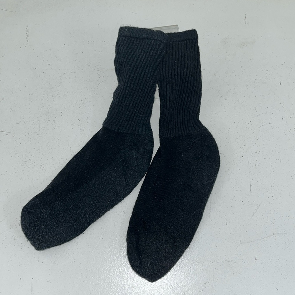 Women’s Vintage black Slouch scrunch Socks. Gently used. Smoke free home.